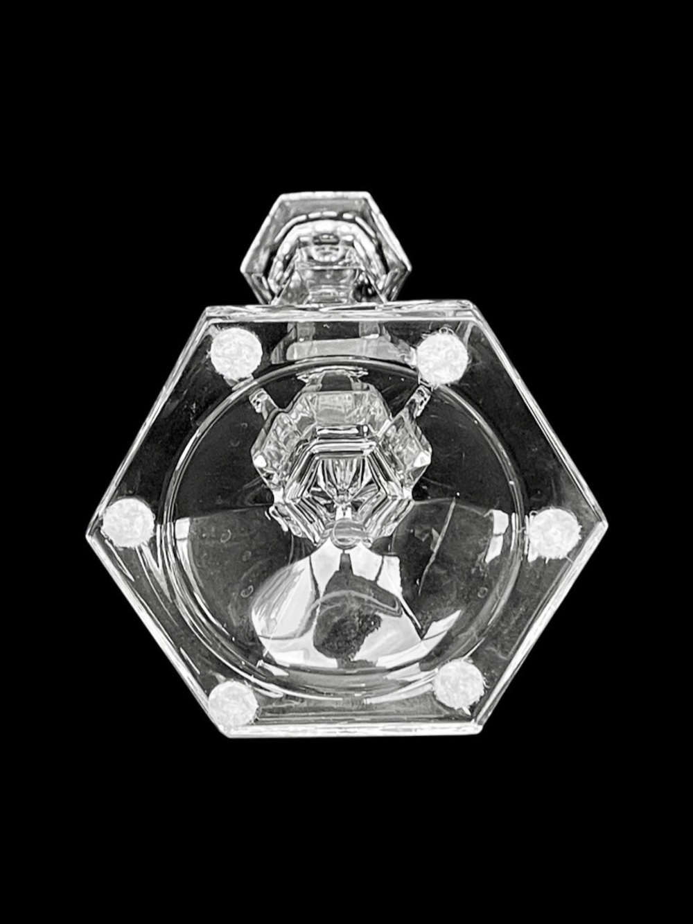 Towle Full Lead Crystal 8.5” Candlestick Washington Pattern Made in Austria - Picture 3 of 3